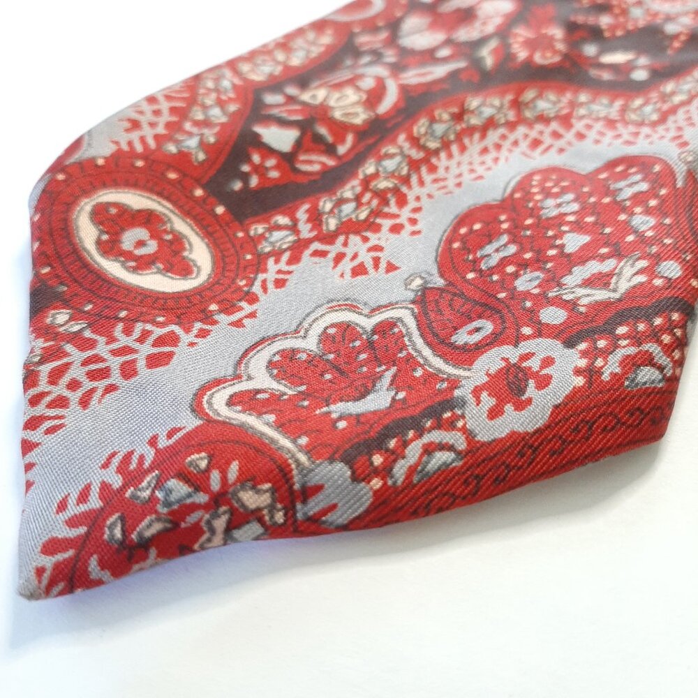Vintage Silk Paisley Tie - Picture 8 of 8